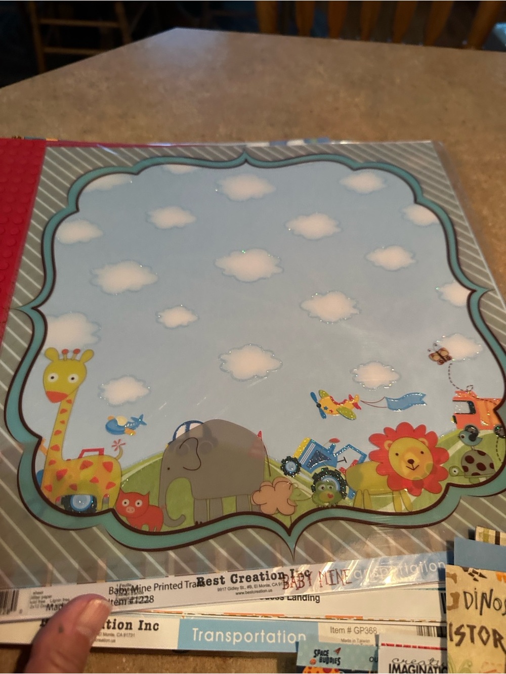 Patterned Party Scrapbook Paper - Multi-Color - Picture 7 of 12